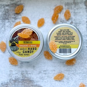 Tangerine & Orange Honey Hard Candy image 2