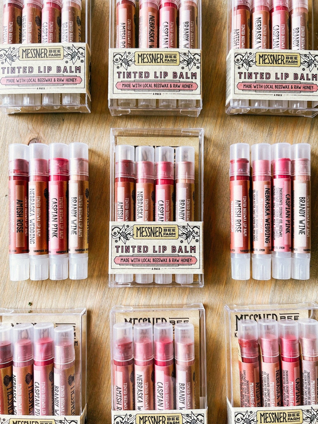 Organic Beeswax Lip Balm 5-Pack (5 Lip Balms for the Price of 4!)