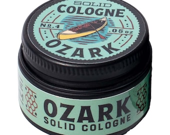 Solid Cologne - Ozark - Handmade with beeswax