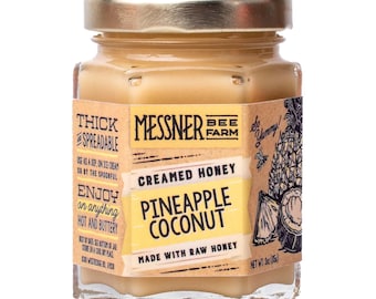3oz / Pineapple Coconut *NEW* Creamed Honey / Kansas City