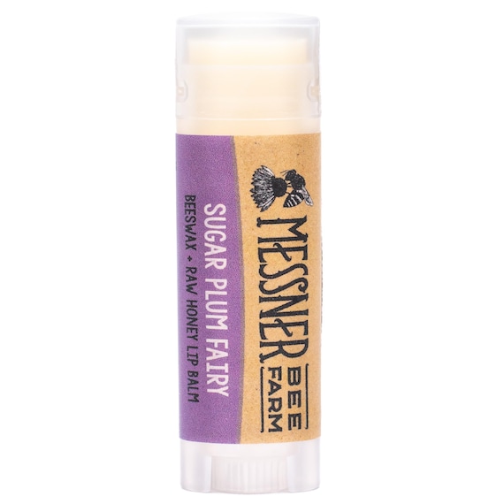 Sugar Plum Fairy - Raw Honey and Beeswax Lip Balm