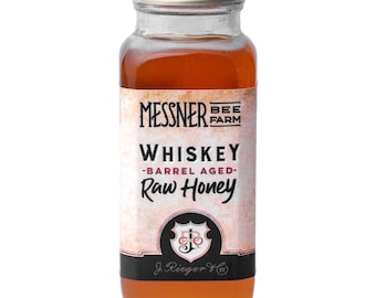 Whisky Barrel Raw Honey / 12 oz / Kansas City J. Rieger & Co / Suministro limitado