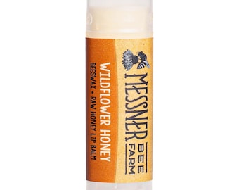 Wildflower Honey - Raw Honey and Beeswax Lip Balm