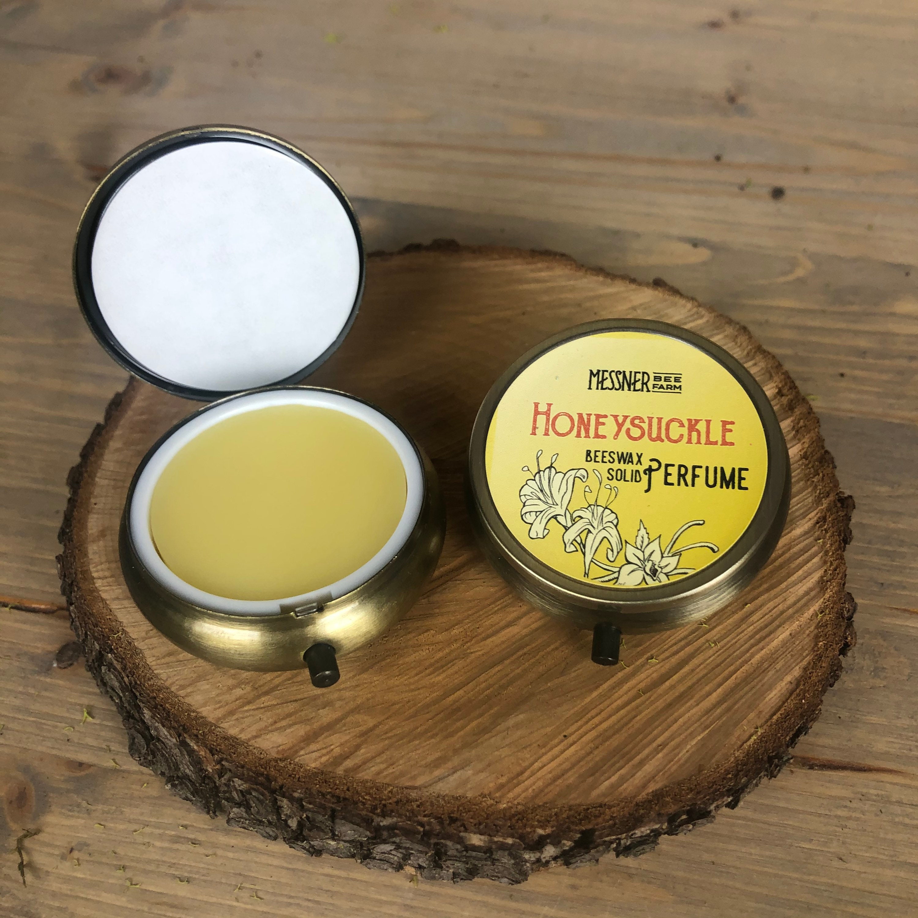 Solid Perfume Honeysuckle Made With Beeswax and Essential Etsy