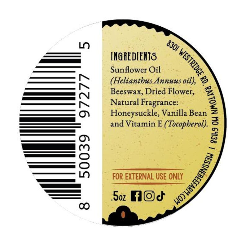 Solid Perfume - Honeysuckle - Made with Beeswax and Essential Oils image 8