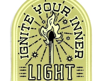Vinyl Sticker - Ignite Your Inner Light