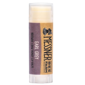 Earl Grey - Raw Honey and Beeswax Lip Balm