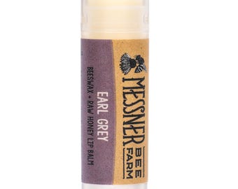 Earl Grey - Raw Honey and Beeswax Lip Balm