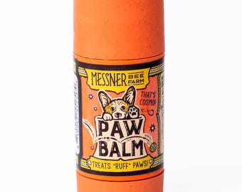 Paw Balm - Treats "Ruff" Paws - Handmade with Beeswax and Honey
