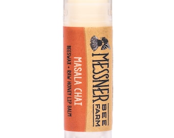 Masala Chai - Raw Honey and Beeswax Lip Balm