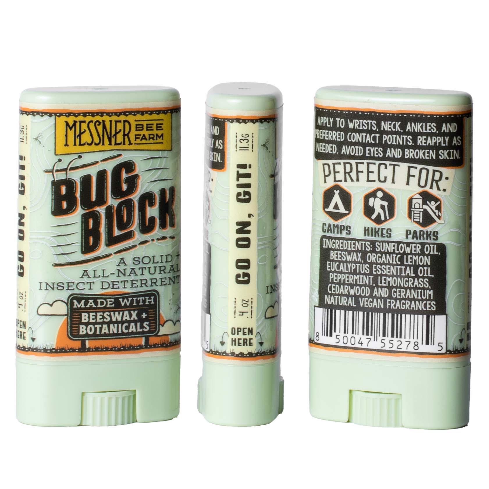 Bug Block - Insect Deterrent Balm - Deet Free! - Made With Beeswax ...