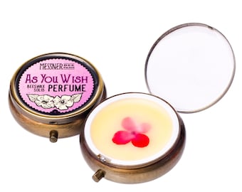 Solid Perfume - As You Wish - Handmade with Beeswax