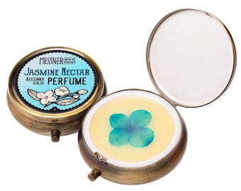 Solid Perfume - Jasmine Nectar - Made with Beeswax and Essential Oils