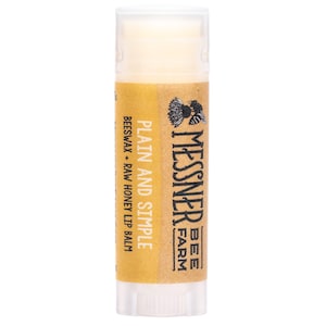 Plain and Simple - Raw Honey and Beeswax Lip Balm