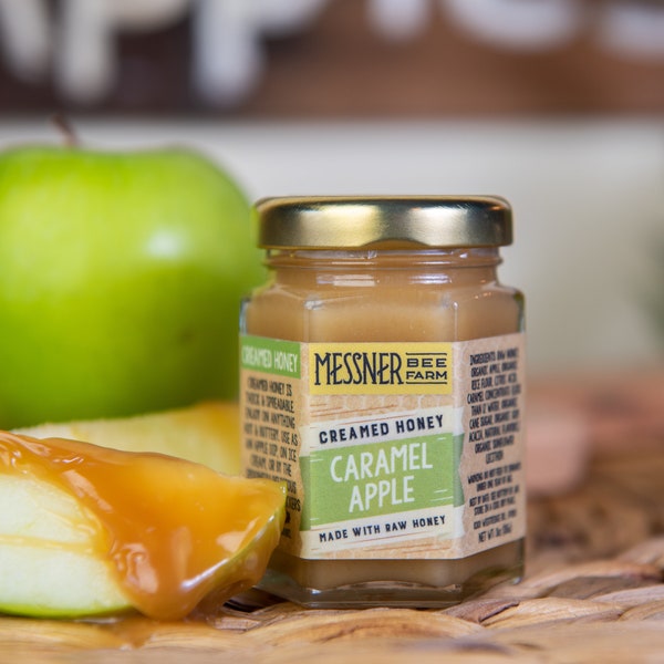 Caramel Apple Creamed Honey / 3oz / Kansas City / Limited Release for fall!