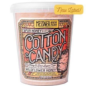 Hand Spun Honey Cotton Candy - Wildflower Honey