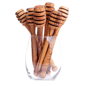 Honey Dipper - olive wood