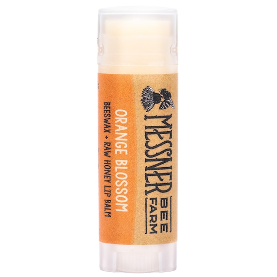 Orange Blossom - Raw Honey and Beeswax Lip Balm