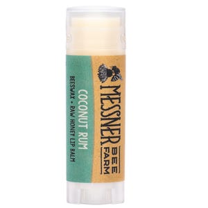 Coconut Rum - Raw Honey and Beeswax Lip Balm