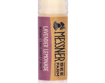 Lavender Lemonade - Raw Honey and Beeswax Lip Balm