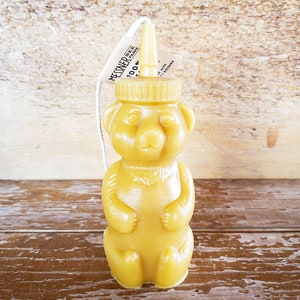 Teddy Bear Candle - Crystal Pure Honey