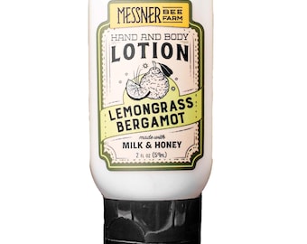 Lemongrass Bergamot - Milk and Honey Lotion - 2oz Travel