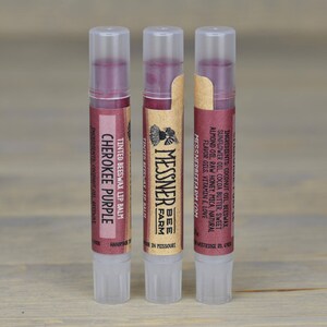 Cherokee Purple Raw Honey and Beeswax Lip Tint image 3