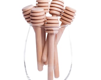 Tiny Honey Dipper - wooden