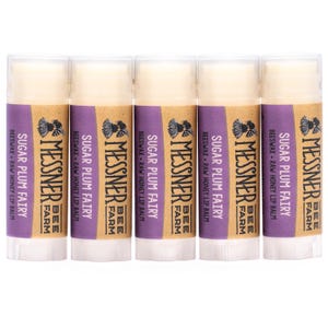 Sugar Plum Fairy - Raw Honey and Beeswax Lip Balm image 3