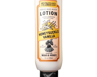 Honeysuckle Vanilla Bean - Milk and Honey Lotion - 8oz