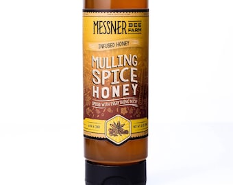 Mulling Spice Infused Honey / Robust and Warm / Wine and Cider / 12oz