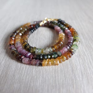 Ombre Tourmaline necklace