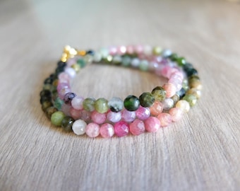 Watermelon Tourmaline necklace