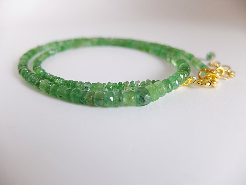 Emerald Tube Necklace