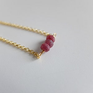 dainty minimal gemstone bracelet