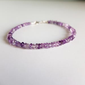 Simple Amethyst bracelet