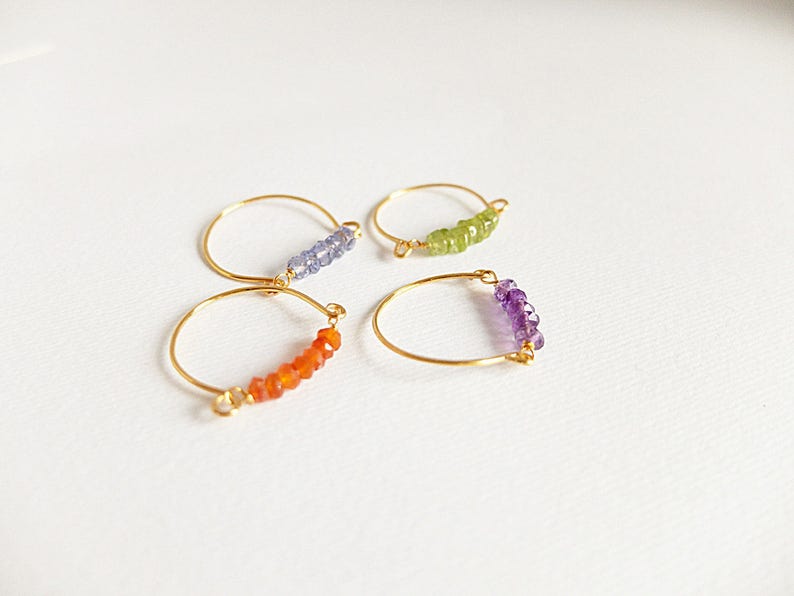 Gold filled wire rings