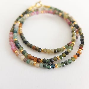 Watermelon Tourmaline necklace
