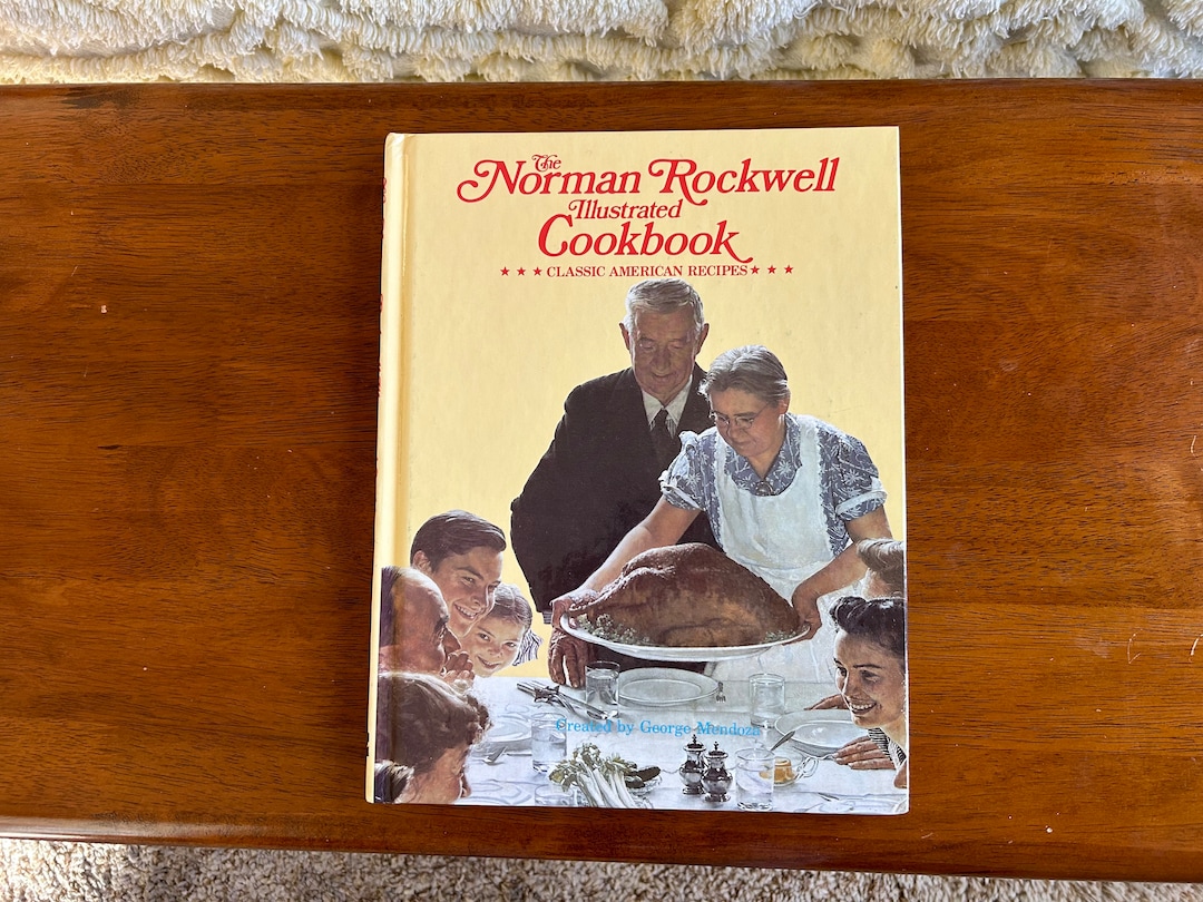 The Norman Rockwell Cookbook 1987 - Etsy