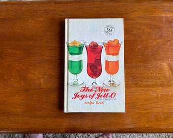 Livre de recettes Les nouveaux plaisirs de la jello, 1973