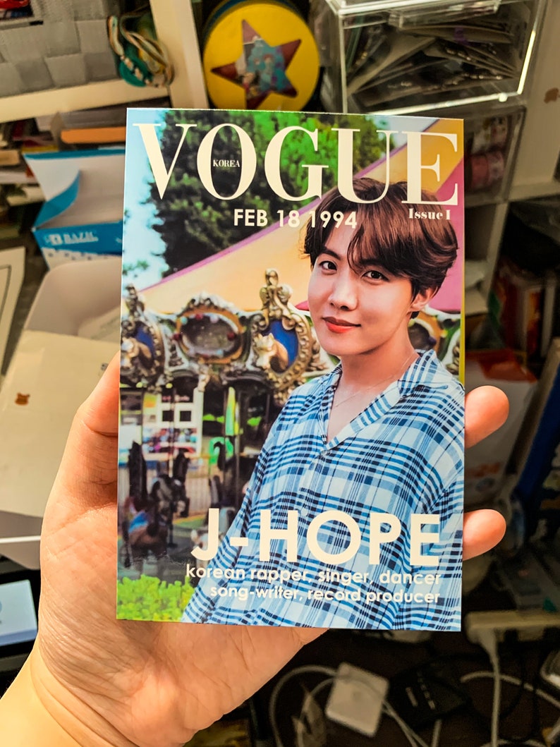 BTS Vogue Magazine Cover Prints Issue 1 | Etsy