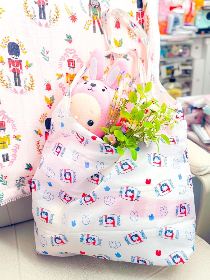 Rabbit Candy Reusable Bag - Etsy