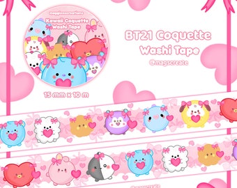 OT7 Coquette Washi Tape [PRE-ORDER]