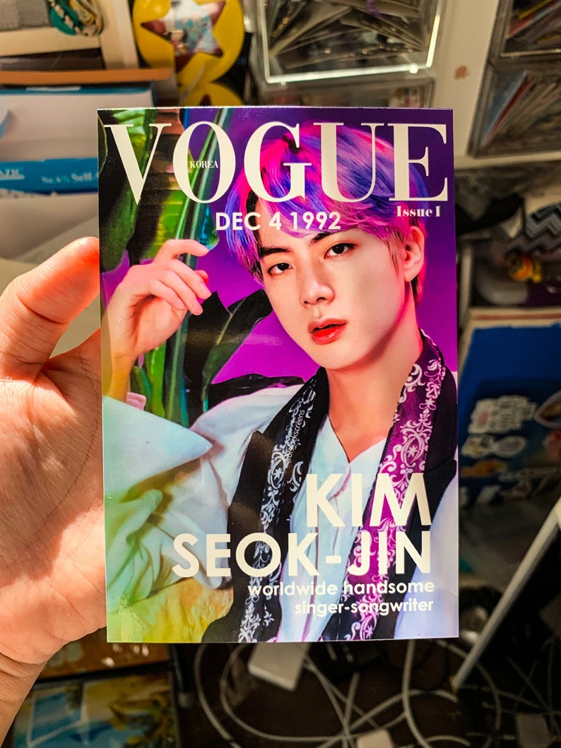 BTS Vogue Magazine Cover Prints Issue 1 Etsy
