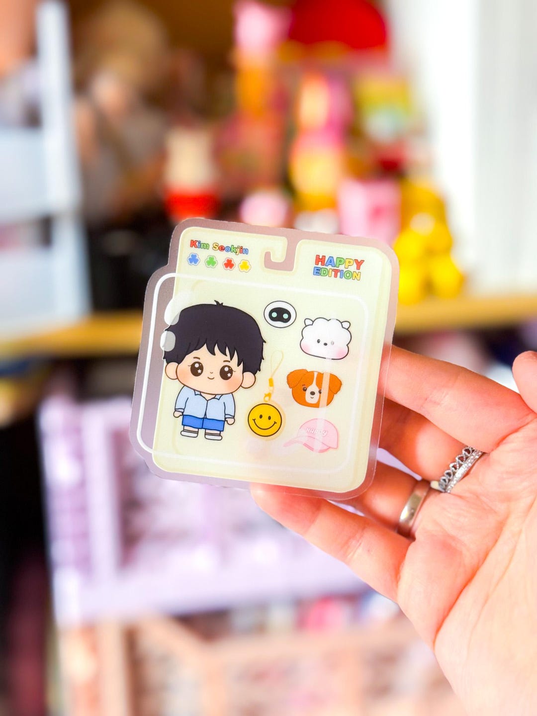 Happy Edition Toy Box Clear Sticker - Etsy