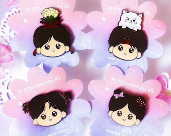 Hairstyles Enamel Pins