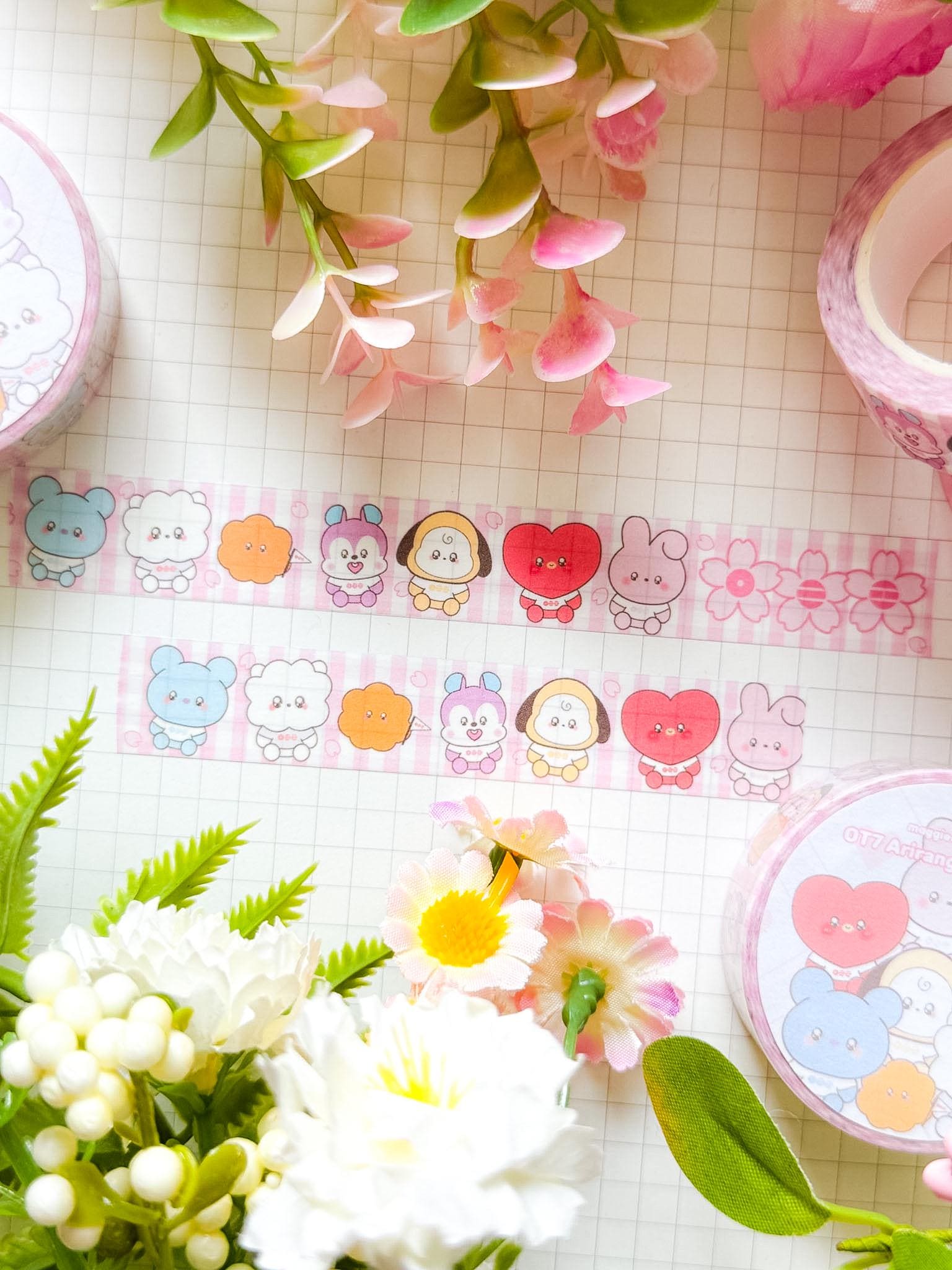 Bts Washi Tape - Etsy