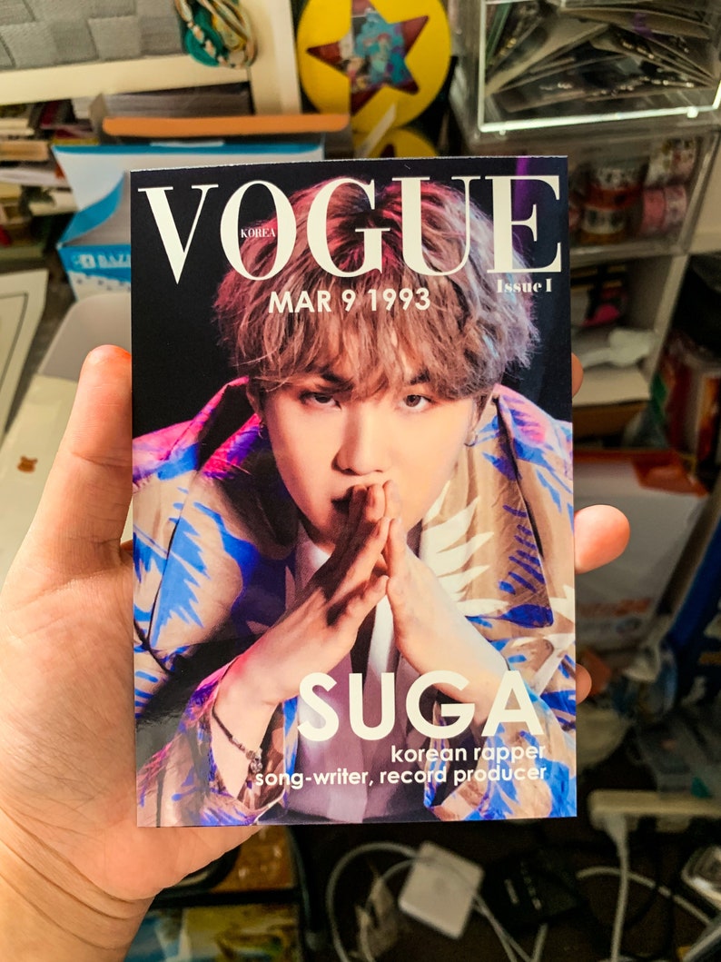 BTS Vogue Magazine Cover Prints Issue 1 | Etsy