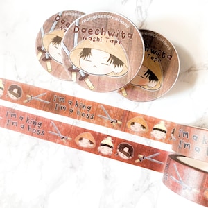 I&#39;m a King Washi Tape