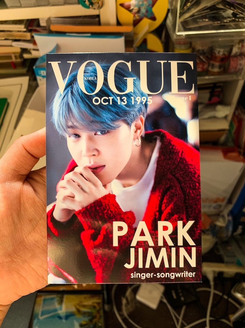 BTS Vogue Magazine Cover Prints Issue 1 | Etsy
